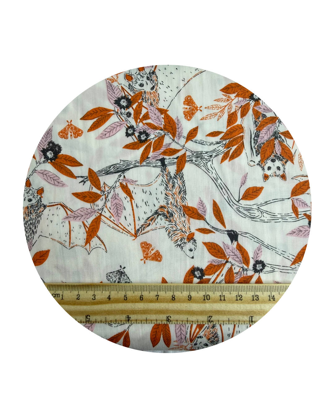 BATTY HANGOUT - SWEET 'N SPOOKIER COLLECTION - ART GALLERY FABRICS 100% PREMIUM COTTON