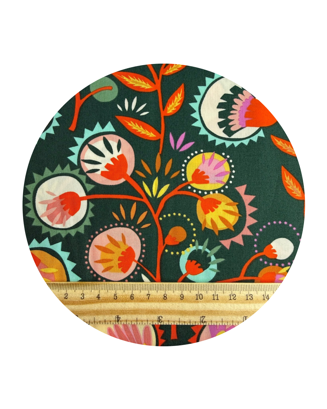 KATTALAND FLORA DEEP - LAKELIFE COLLECTION - ART GALLERY FABRICS 100% PREMIUM COTTON