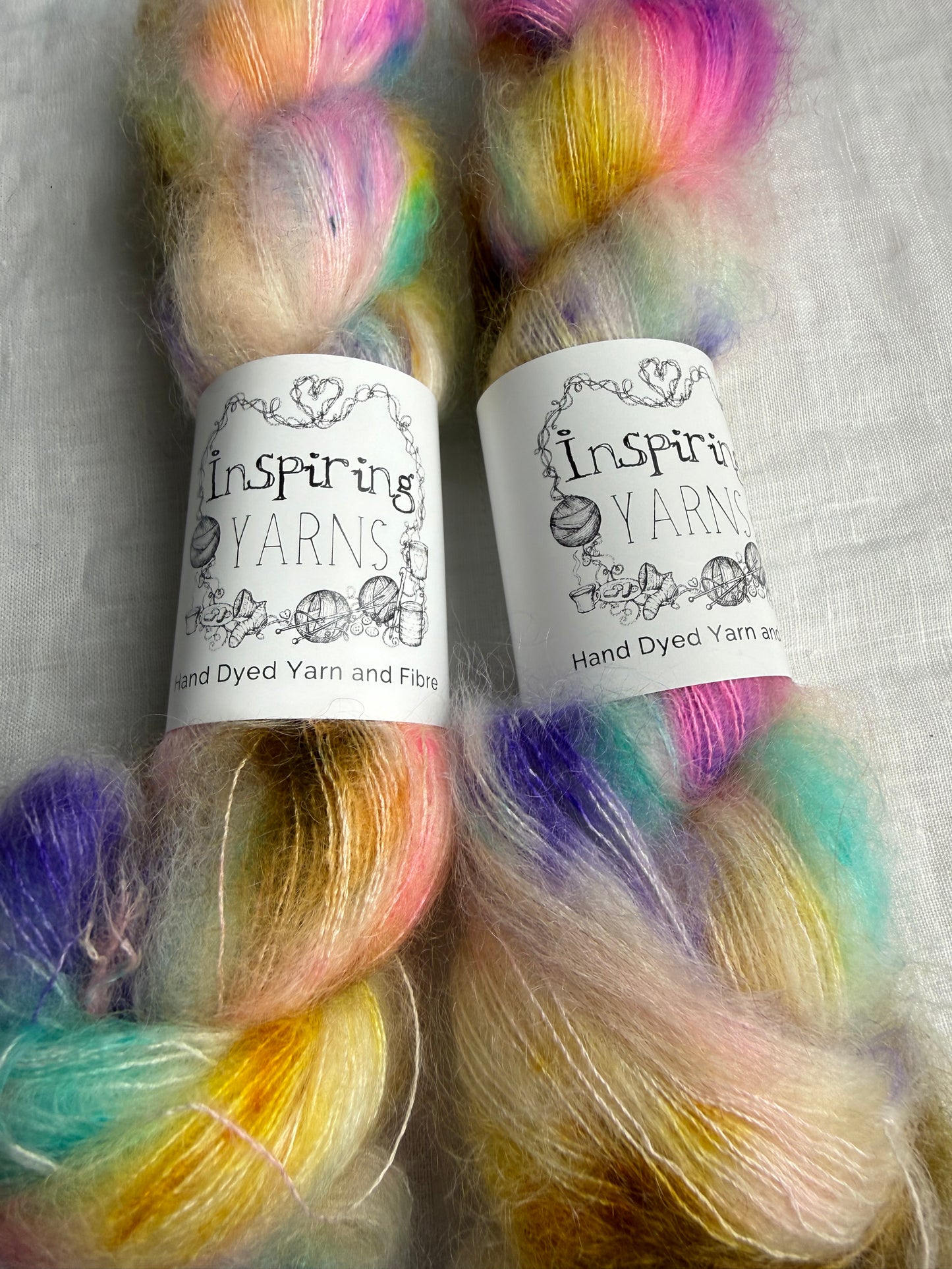FLOWER BASH - KID MOHAIR SILK LACE 50G