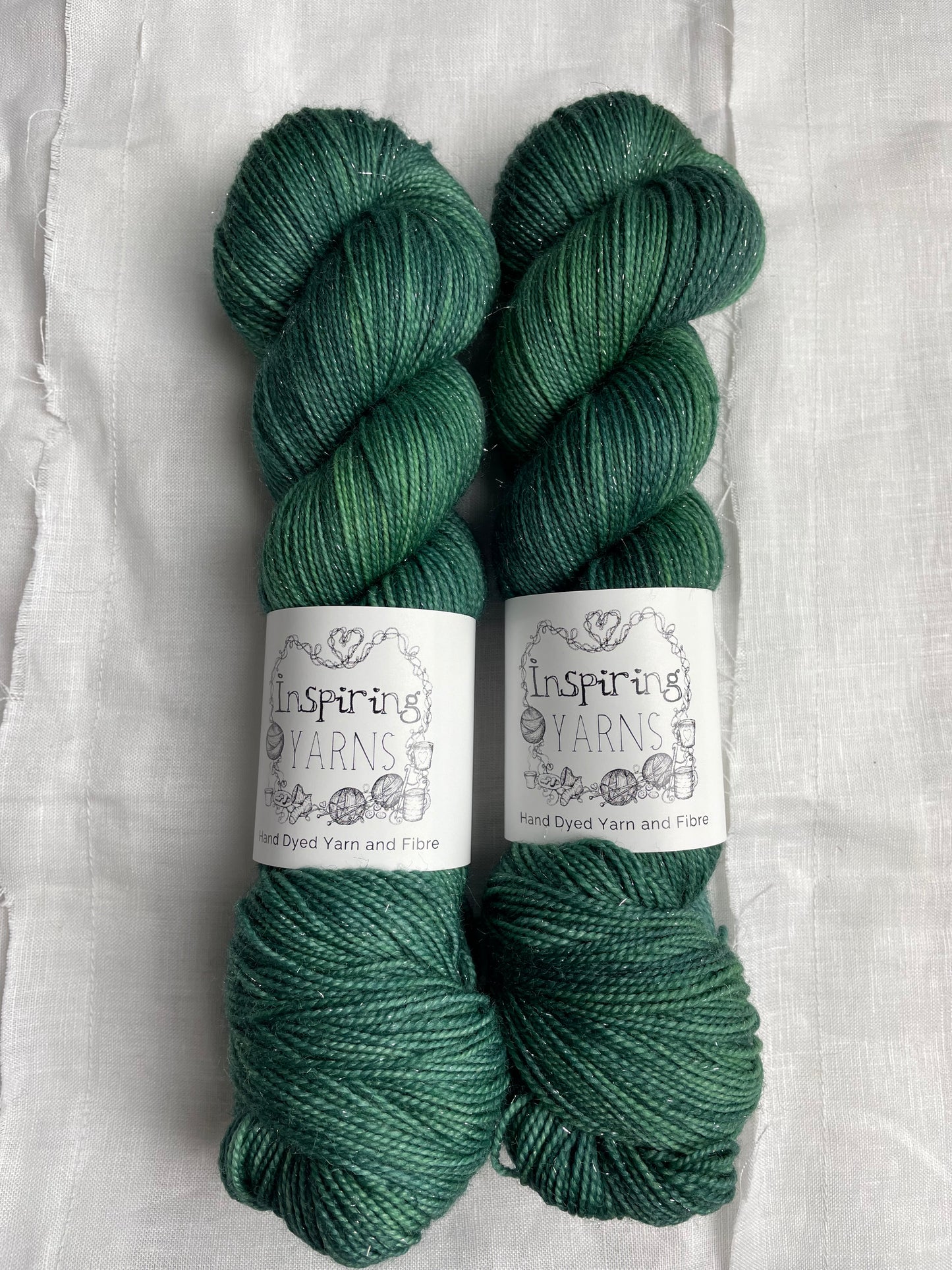 SELKIE - SILVER SPARKLE SOCK 100G