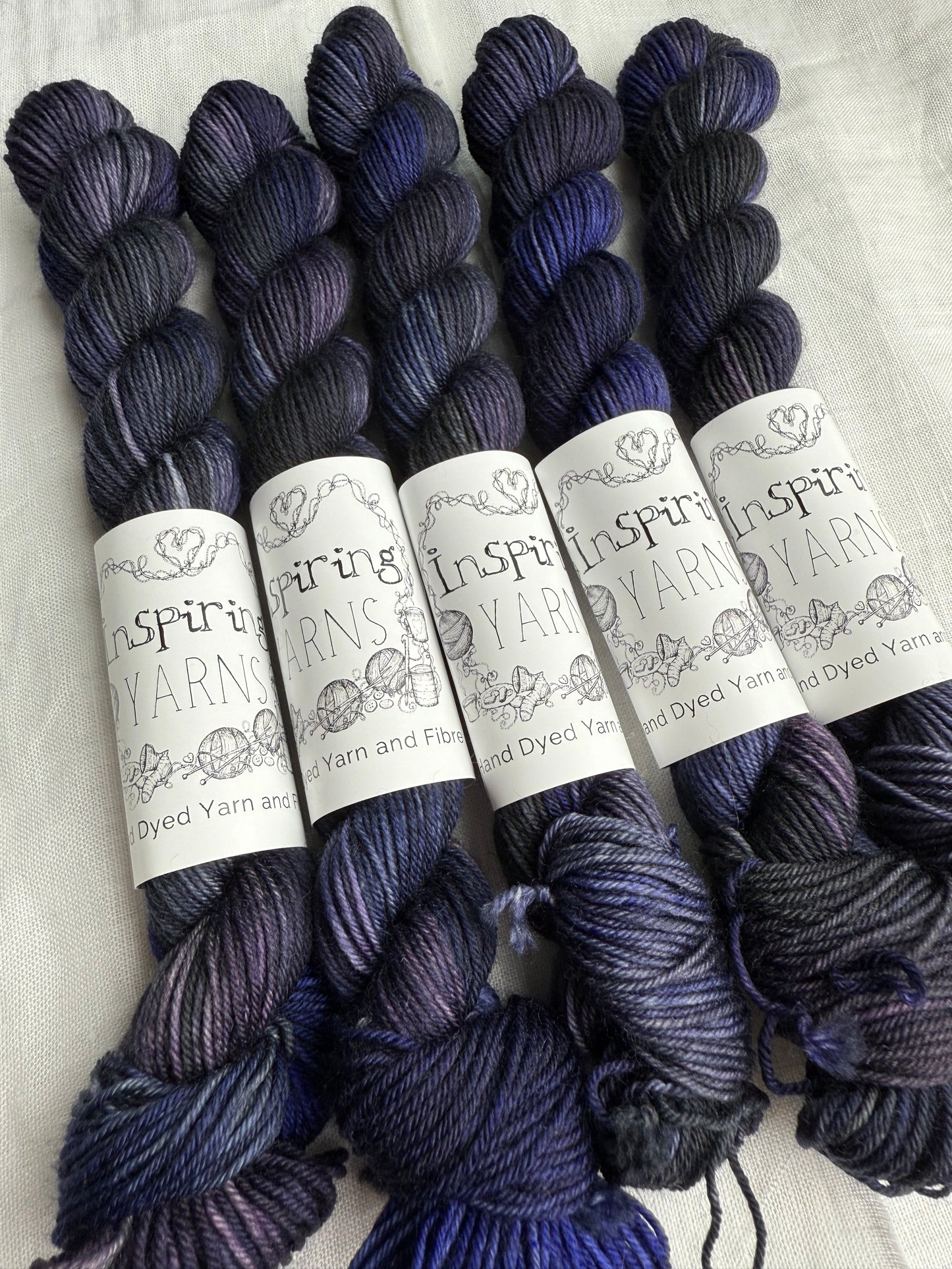 SAMANTHA - MERINO SMOOTH SOCK 20G MINI - ROGUE BATCH