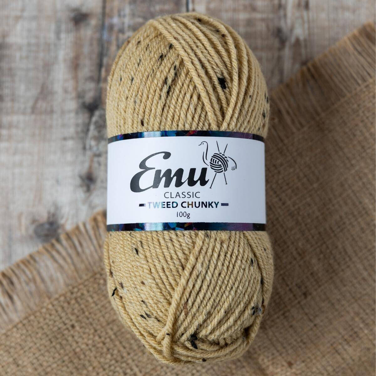 EMU YARN CLASSIC TWEED CHUNKY