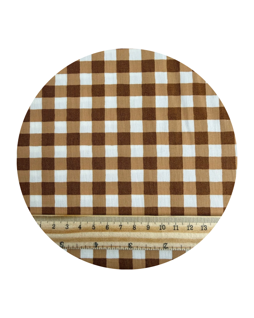 SMALL PLAID OF MY DREAMS CARAMEL - STORYTELLER COLLECTION - ART GALLERY FABRICS 100% PREMIUM COTTON