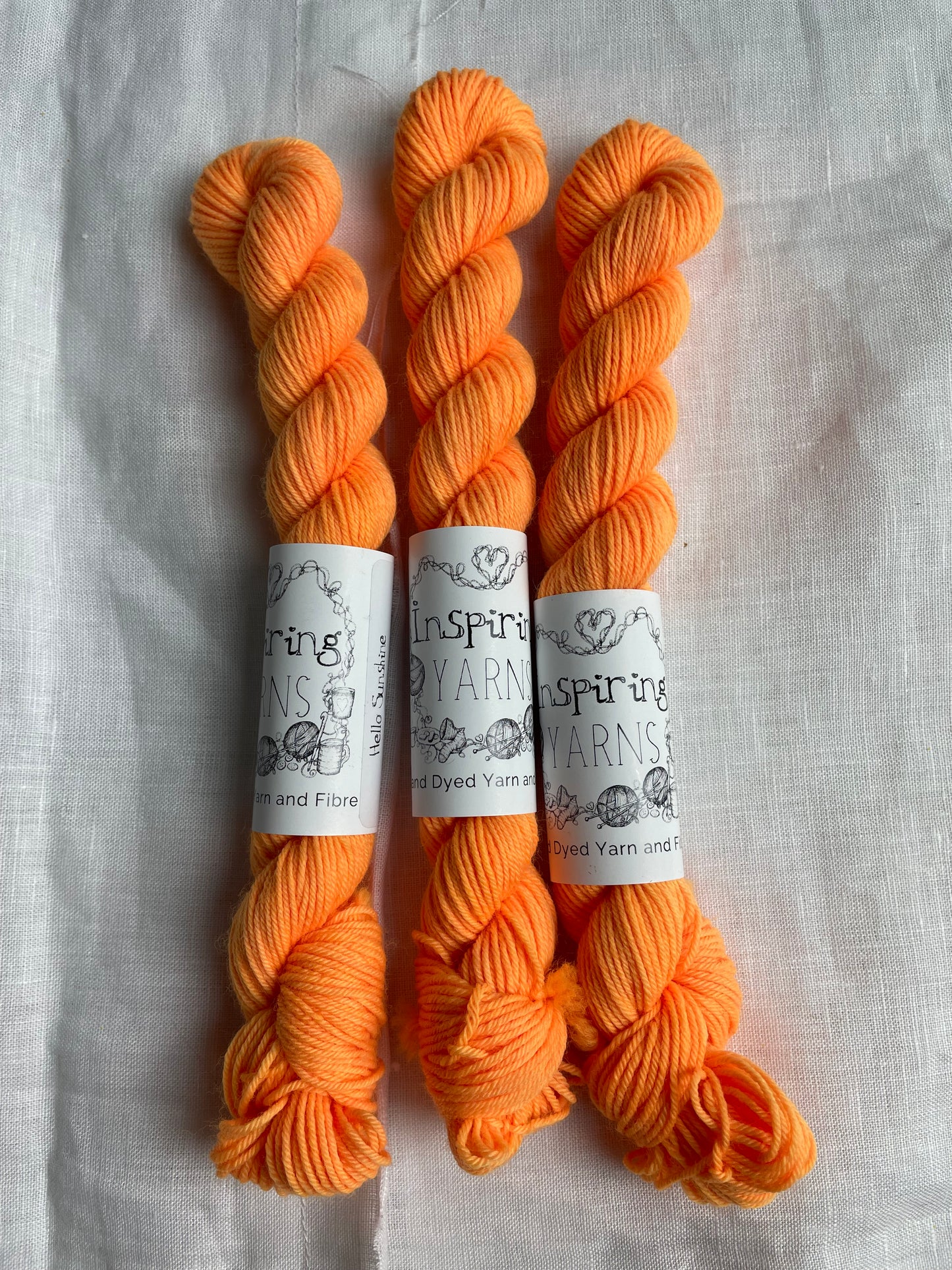 HELLO SUNSHINE - MERINO SMOOTH SOCK 20G MINI