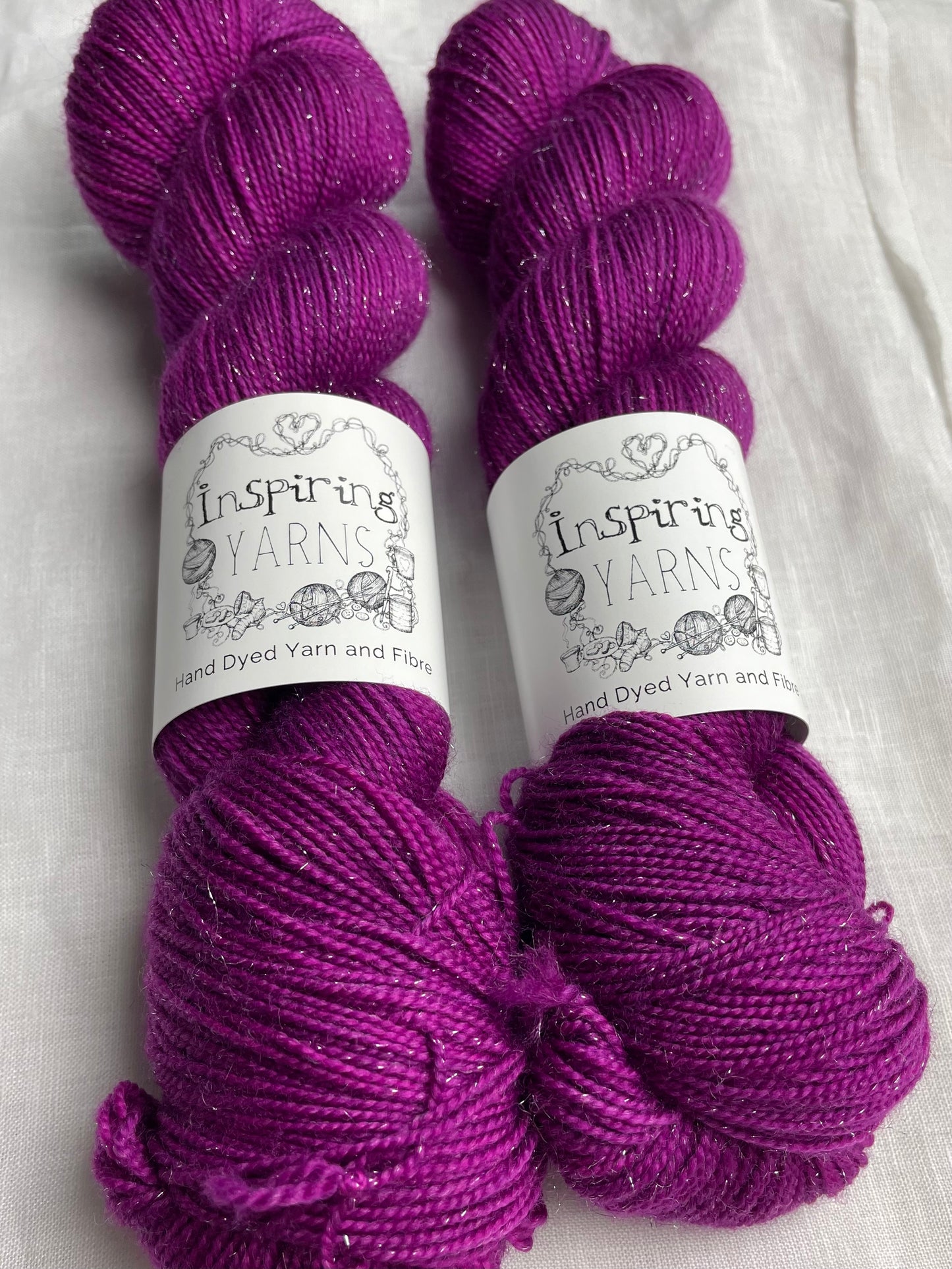 CALLICARPA - SILVER SPARKLE SOCK 100G