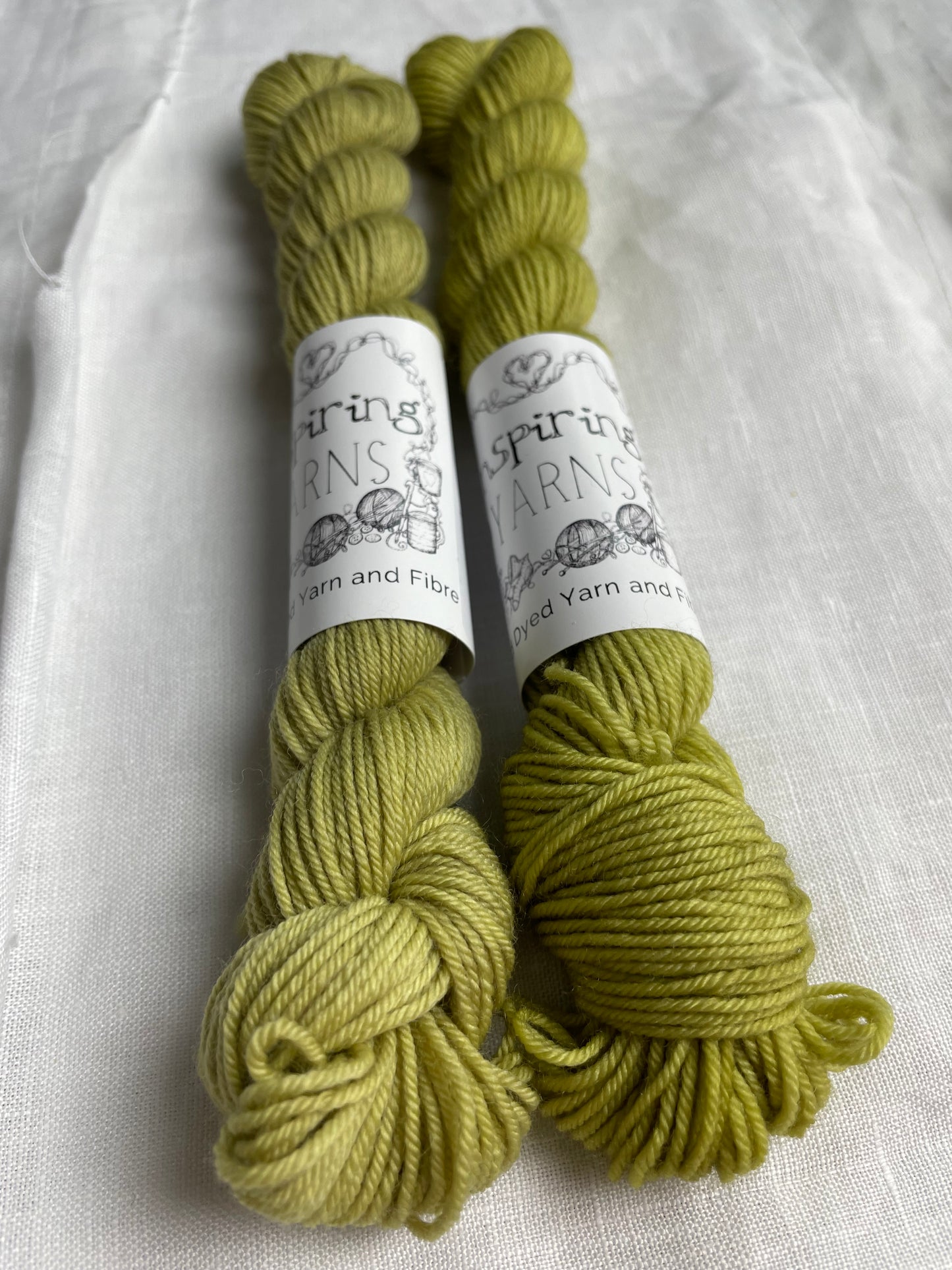 LIME - MERINO SMOOTH SOCK 20G MINI
