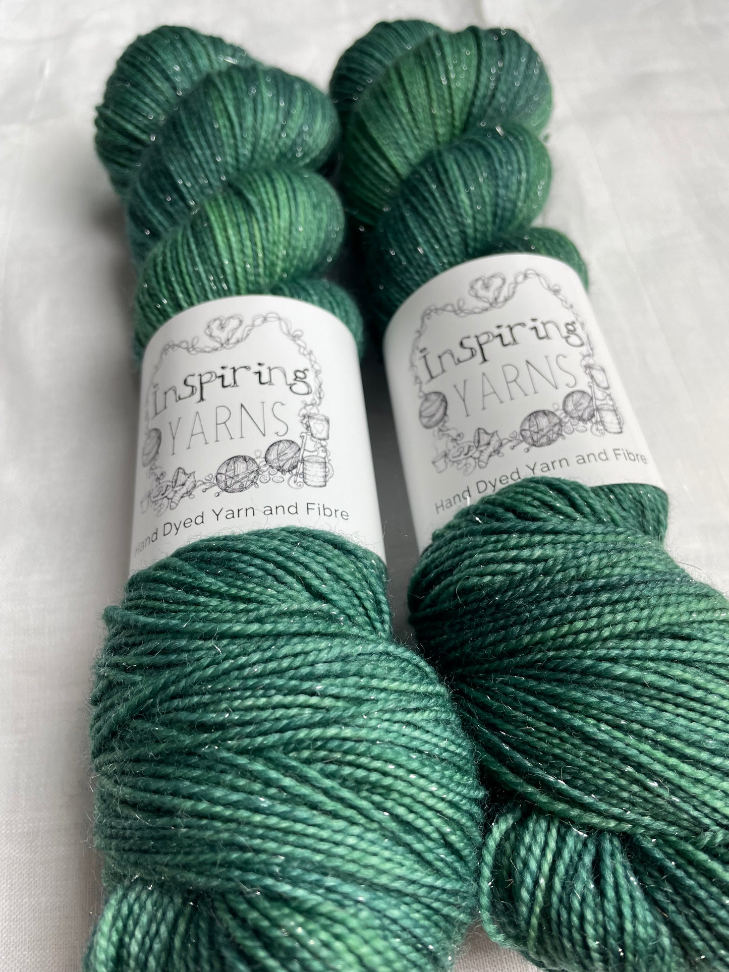 SELKIE - SILVER SPARKLE SOCK 100G