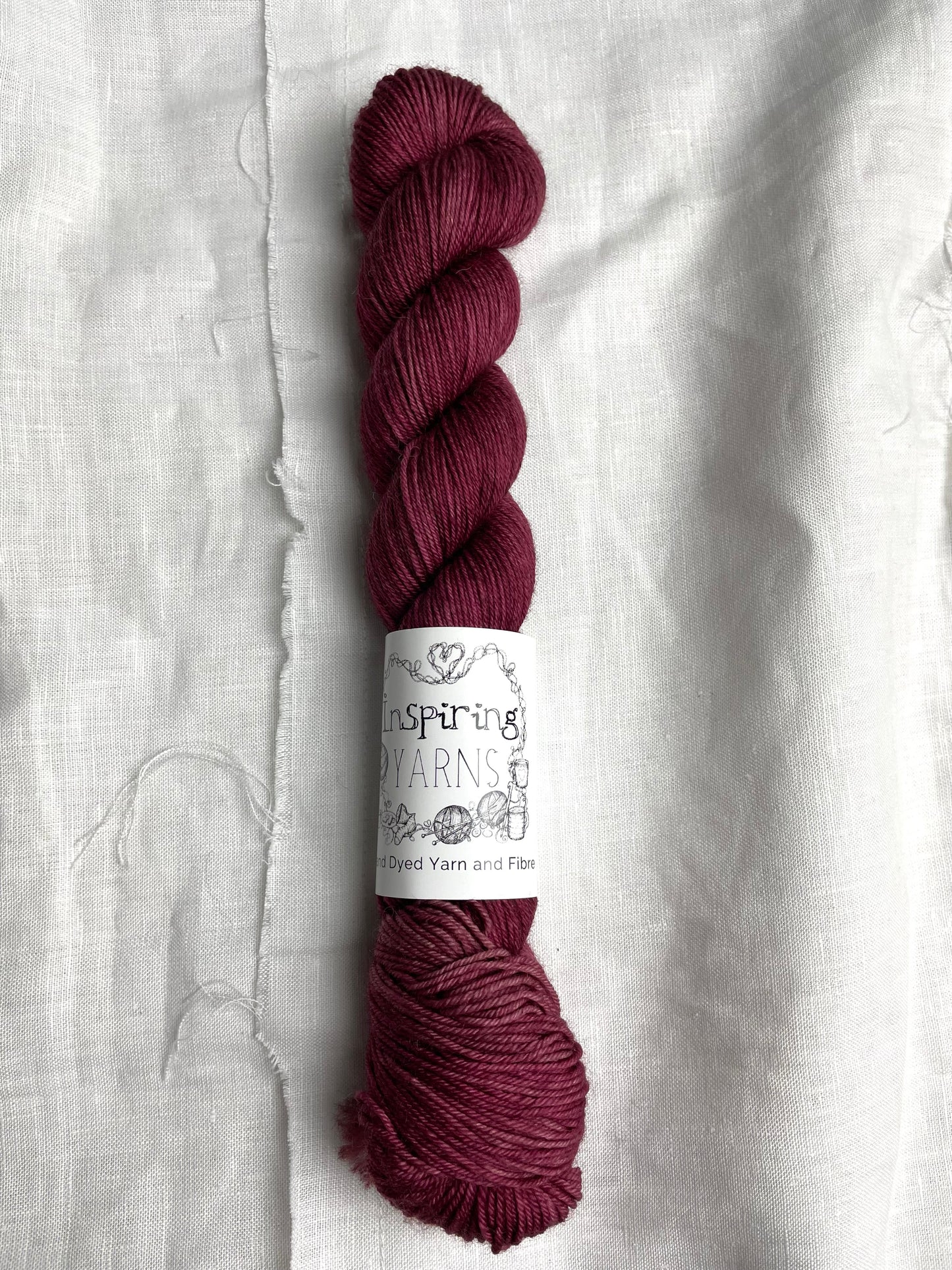 WILD ROSE - MERINO SMOOTH SOCK 50G