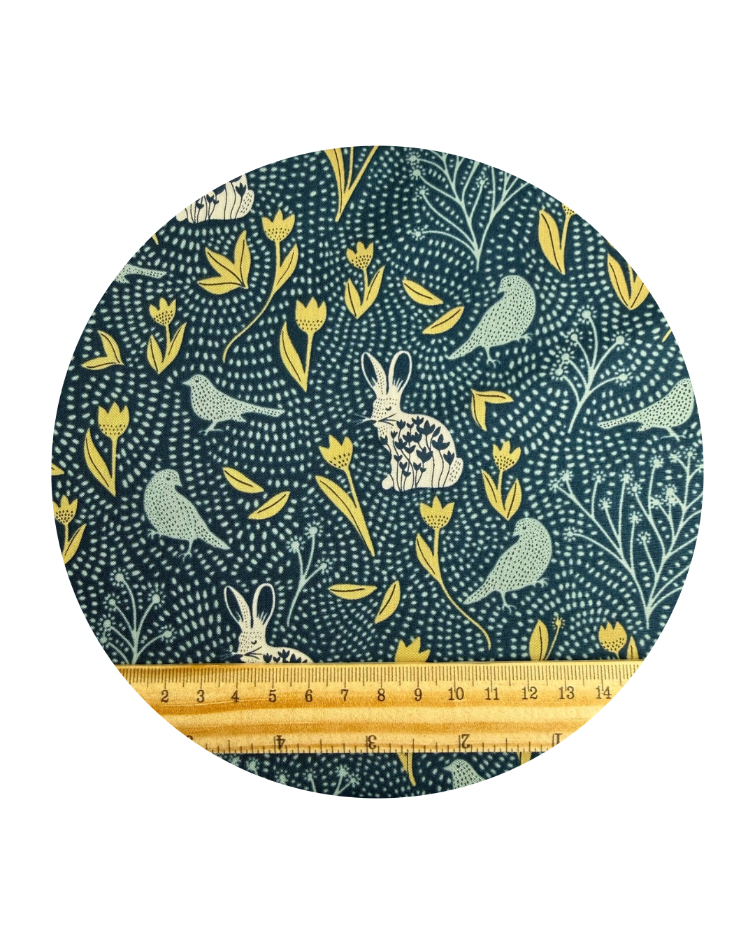 NESTING SEASON NIGHT - SPRING EQUINOX COLLECTION - ART GALLERY FABRICS 100% PREMIUM COTTON