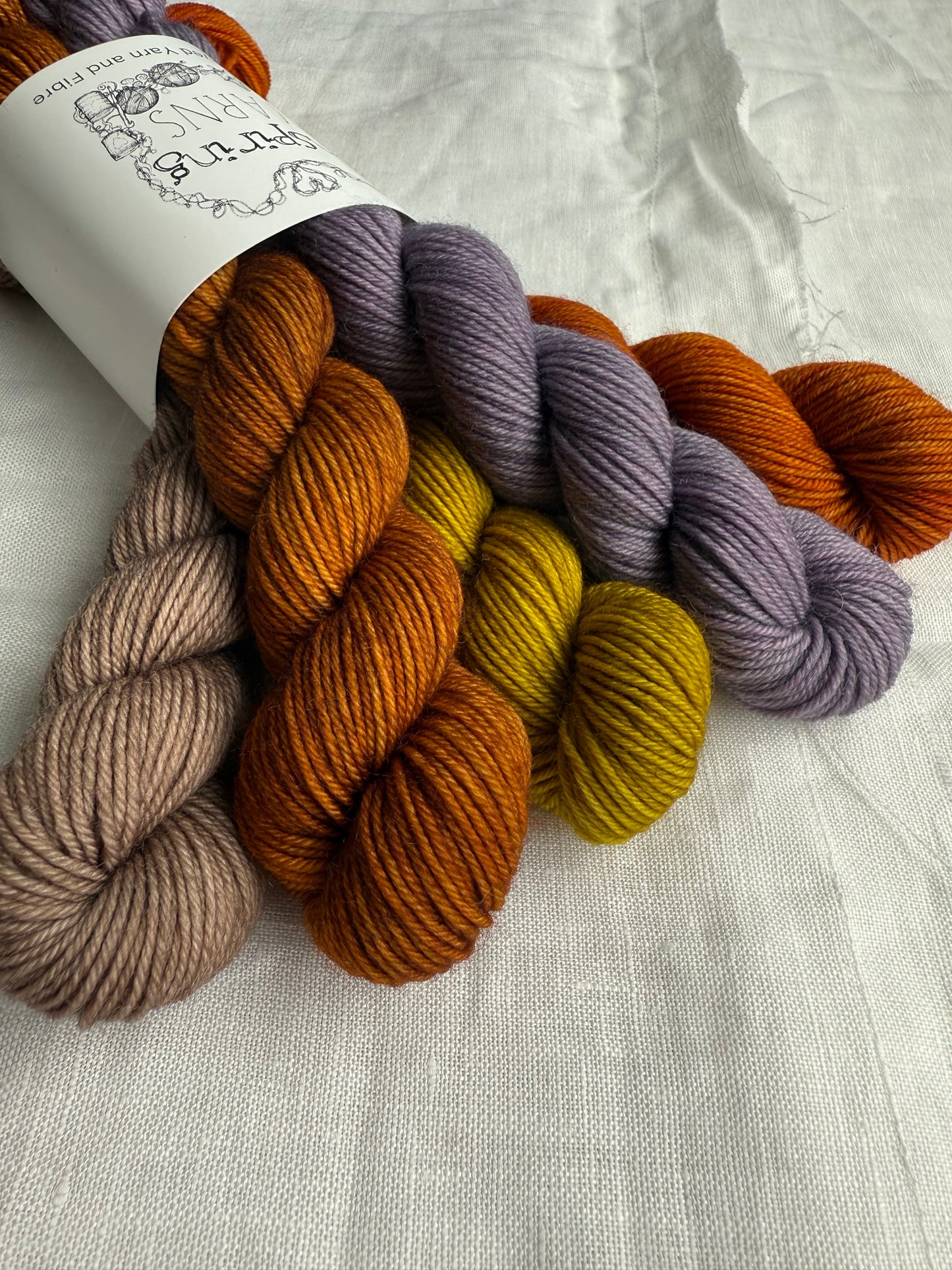 GATHERING STITCHES - MERINO SMOOTH SOCK MINI SET