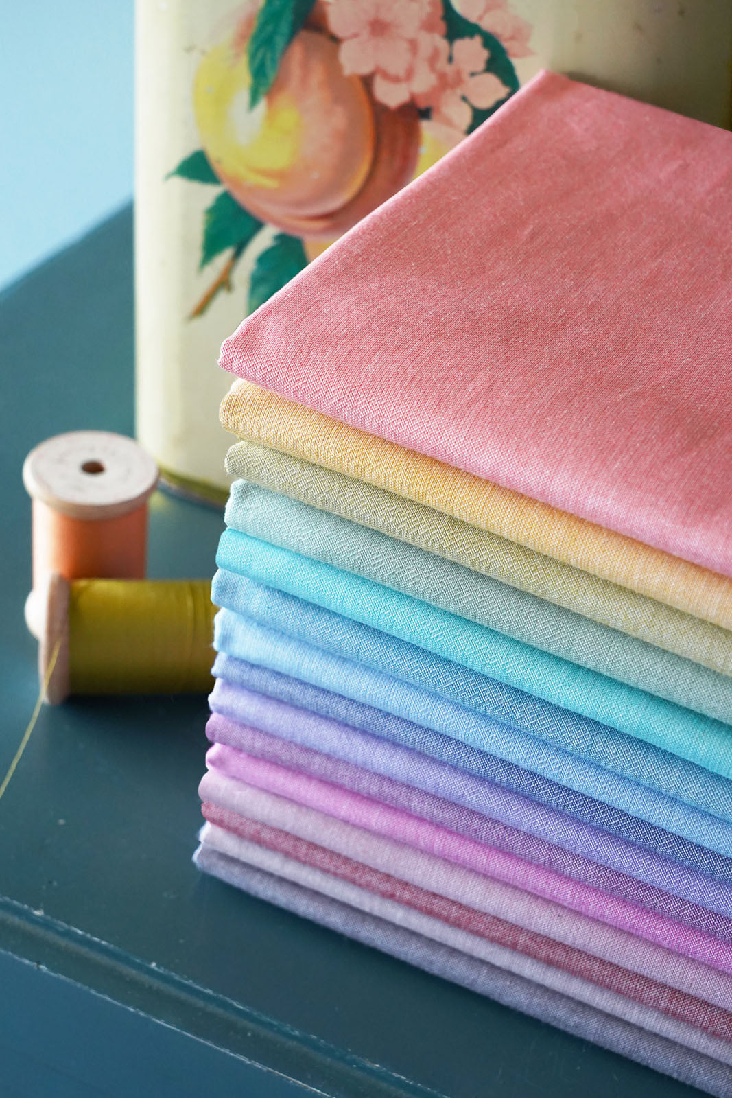 SAGE - TILDA CHAMBRAY 100% PREMIUM COTTON FABRIC