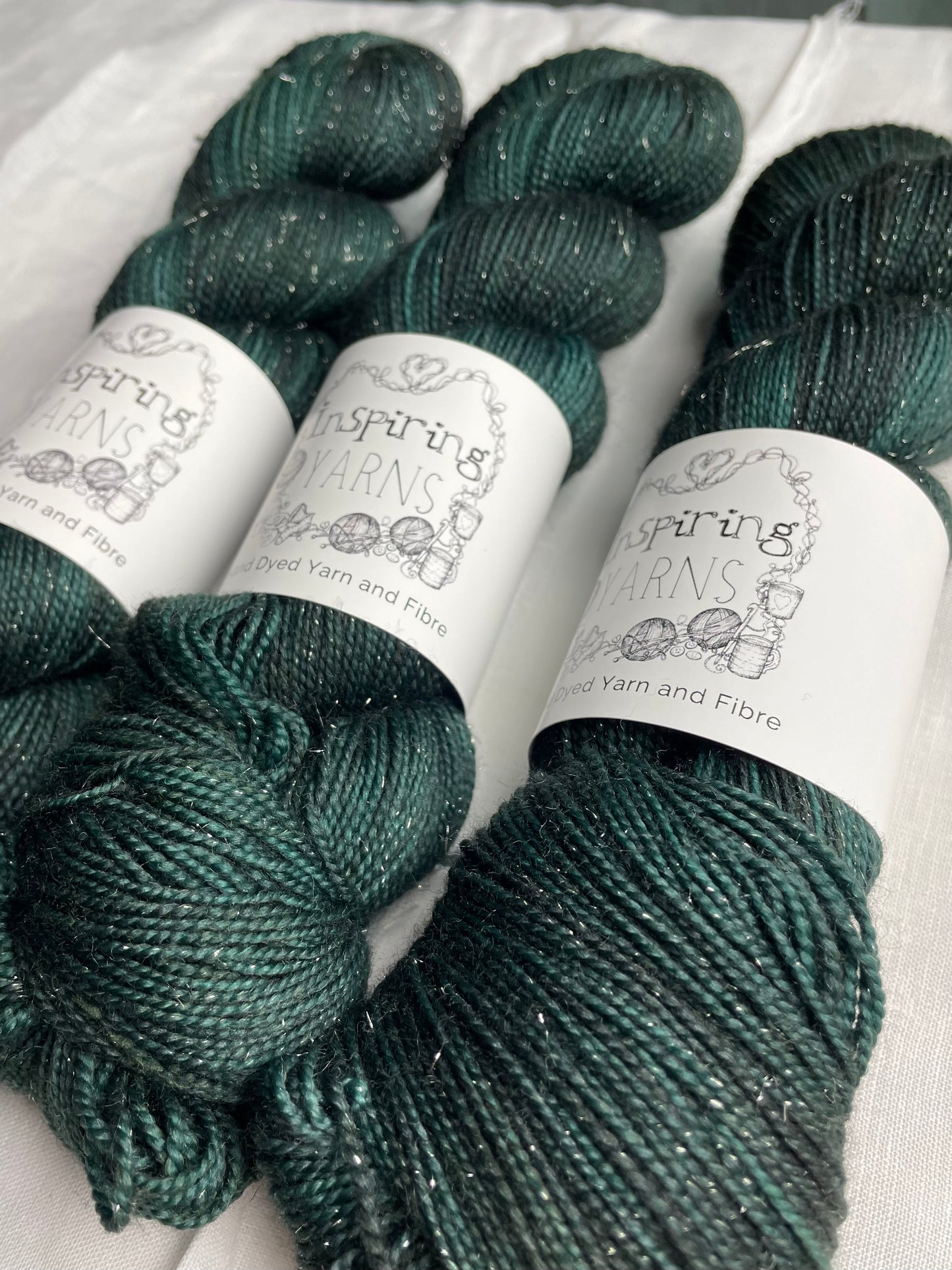 FIR - SILVER SPARKLE SOCK 100G