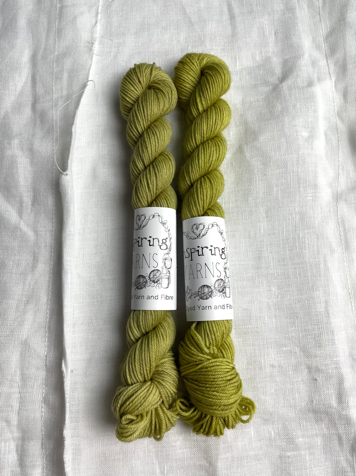 LIME - MERINO SMOOTH SOCK 20G MINI