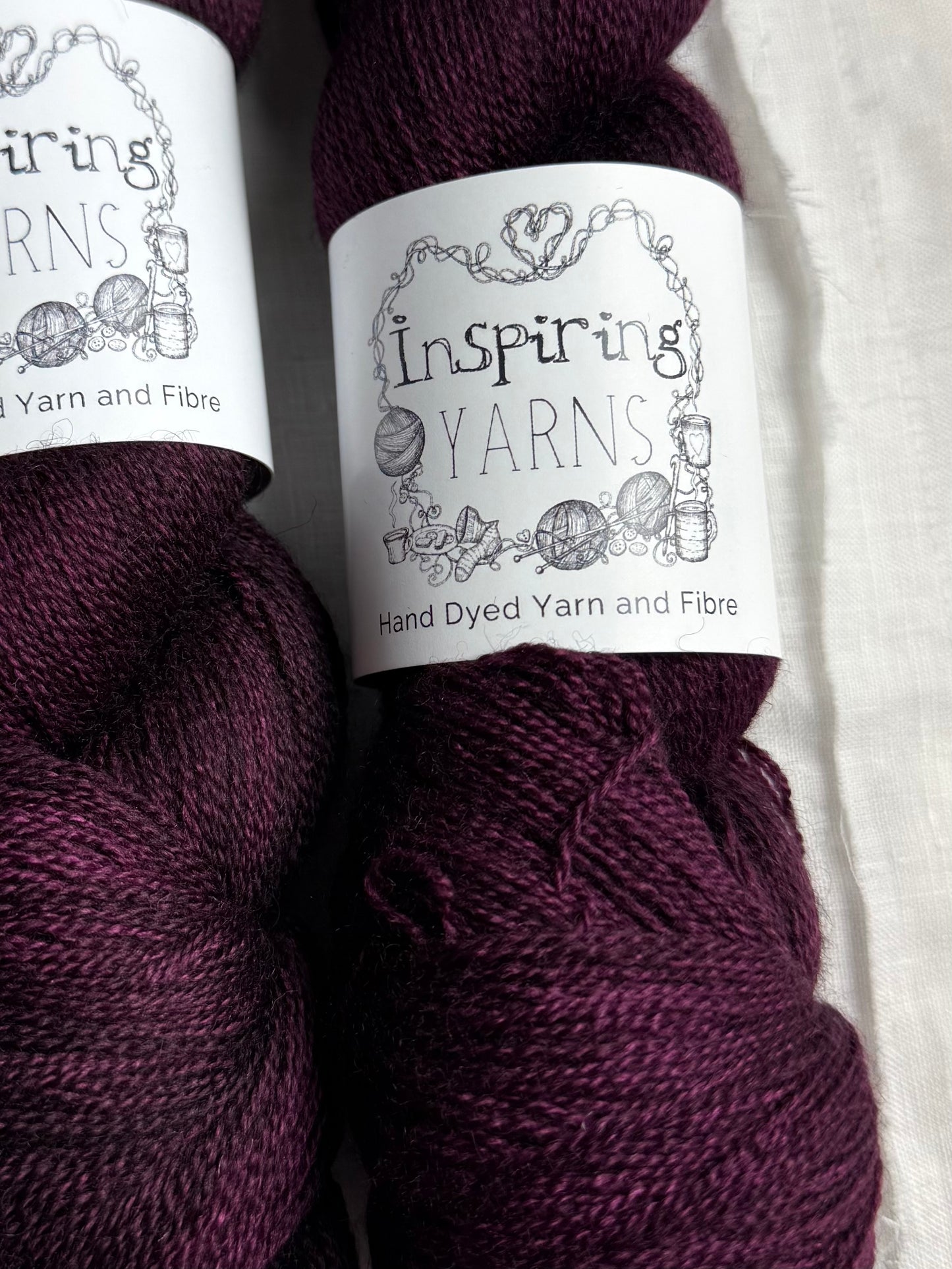 BLACKCURRANT JAM - BFL SILK LACE 100G
