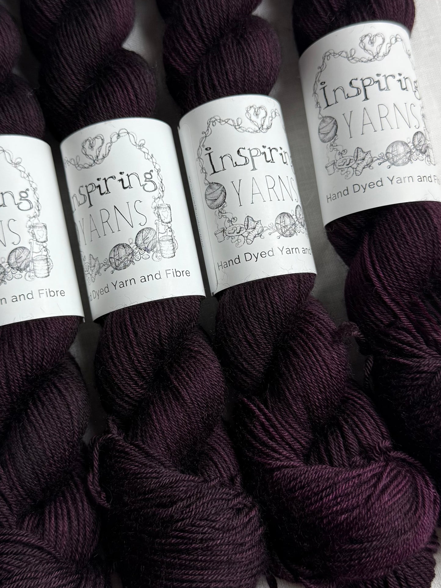 BLACKCURRANT JAM - MERINO SMOOTH SOCK 50G