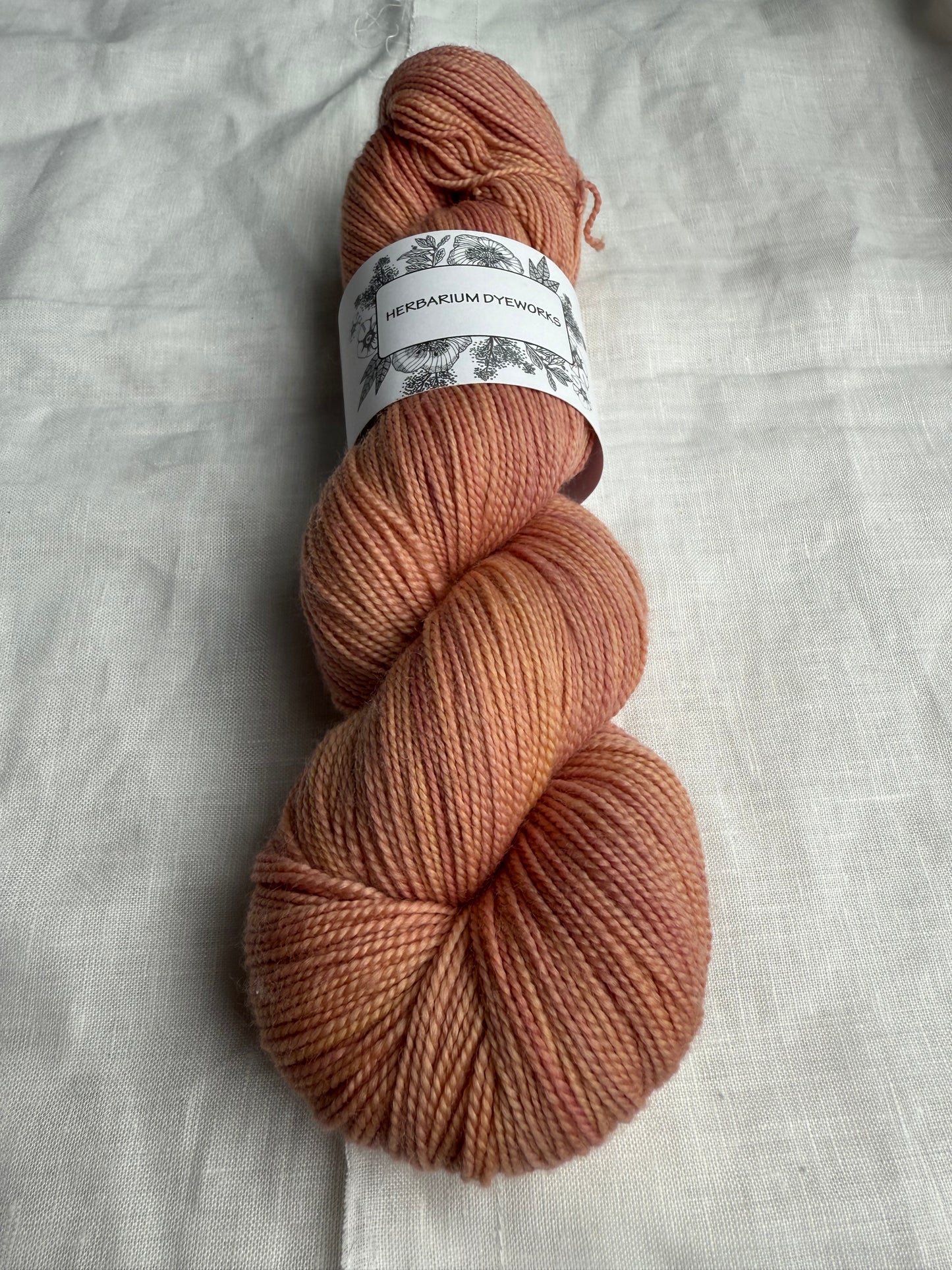 HERBARIUM DYEWORKS - MERINO TWIST 4PLY/FINGERING 100G