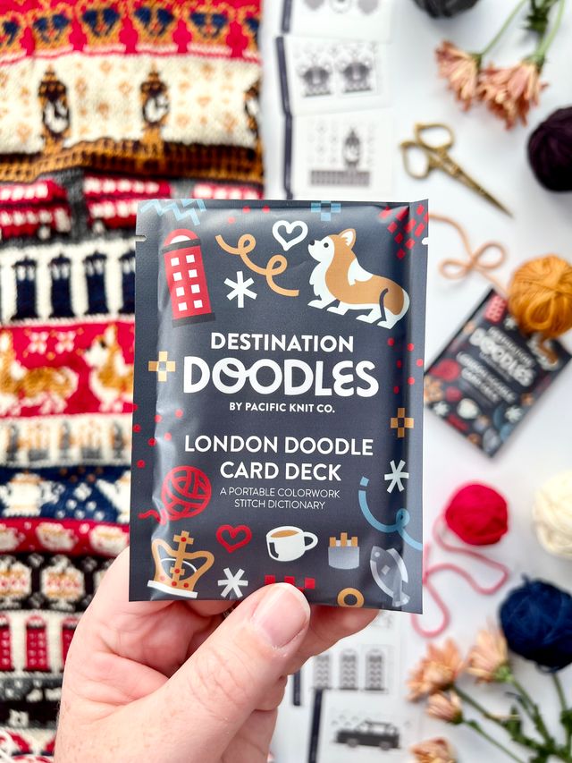 LONDON DESTINATION DOODLE DECK BY PACIFIC KNIT CO.