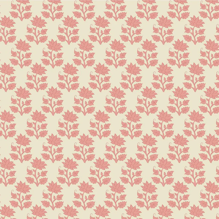 SANCTUARY - MIRA - PINK - TILDA DESIGNER 100% PREMIUM COTTON PRINTED FABRIC