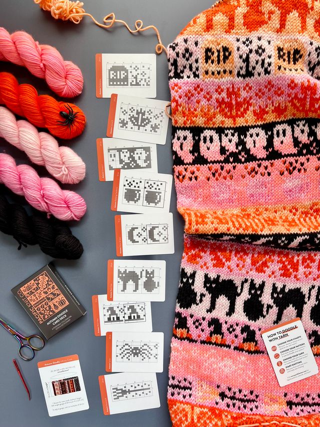 AUTUMN DOODLE DECK BY PACIFIC KNIT CO.