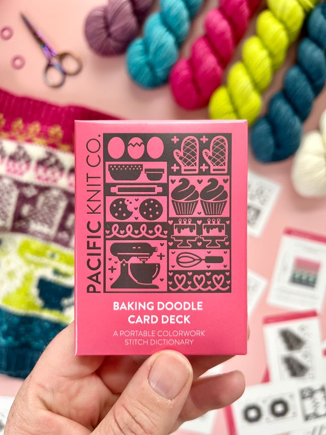 BAKING EXPANSION DOODLE DECK BY PACIFIC KNIT CO.