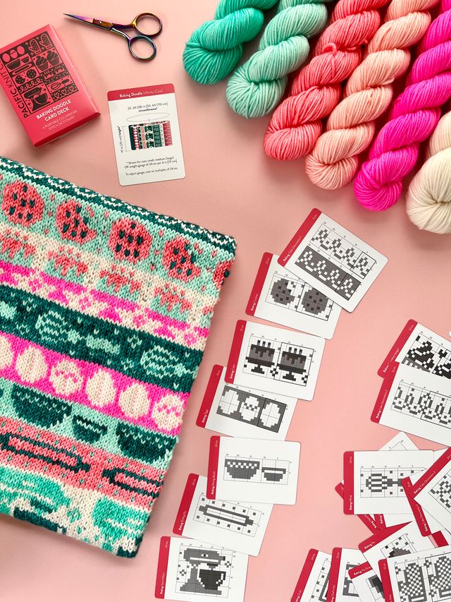 BAKING EXPANSION DOODLE DECK BY PACIFIC KNIT CO.