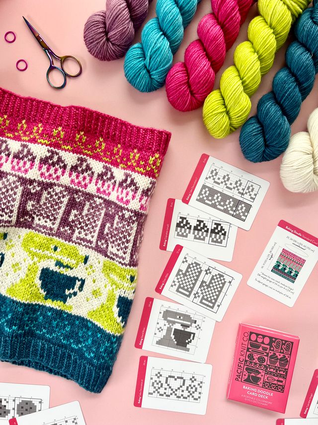 BAKING EXPANSION DOODLE DECK BY PACIFIC KNIT CO.