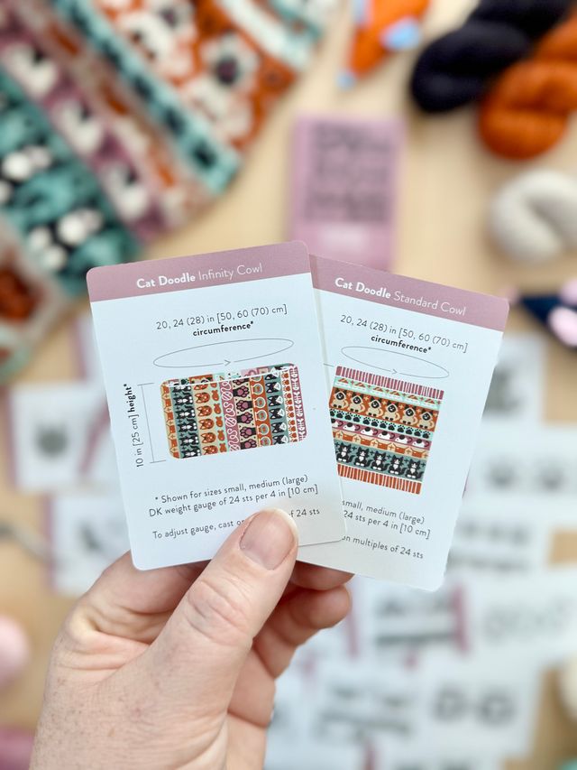 CAT EXPANSION DOODLE DECK BY PACIFIC KNIT CO.