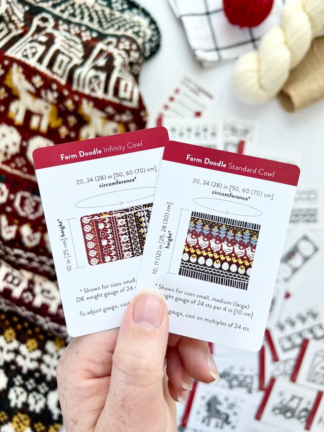FARM EXPANSION DOODLE DECK BY PACIFIC KNIT CO.
