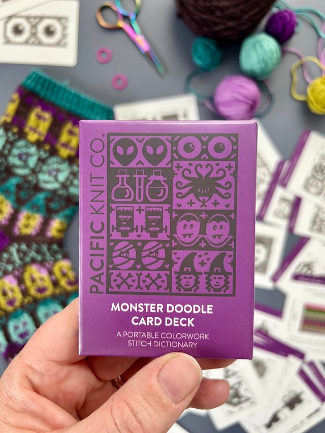 MONSTER EXPANSION DOODLE DECK BY PACIFIC KNIT CO.