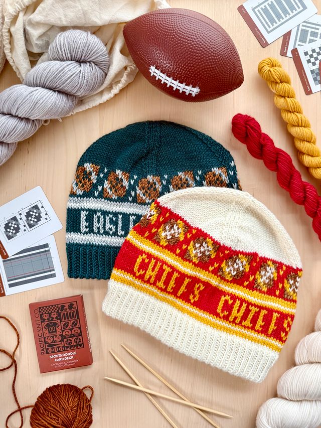 SPORTS EXPANSION DOODLE DECK BY PACIFIC KNIT CO.