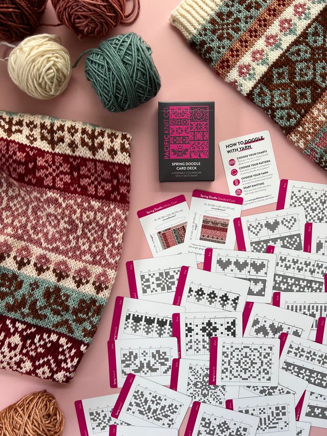 SPRING DOODLE DECK BY PACIFIC KNIT CO.
