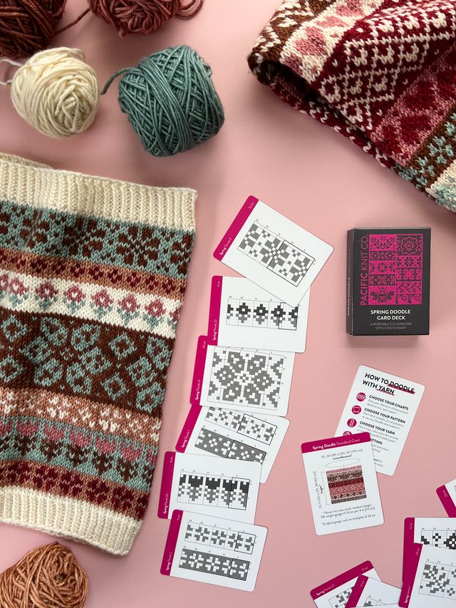 SPRING DOODLE DECK BY PACIFIC KNIT CO.