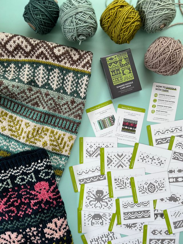 SUMMER DOODLE DECK BY PACIFIC KNIT CO.
