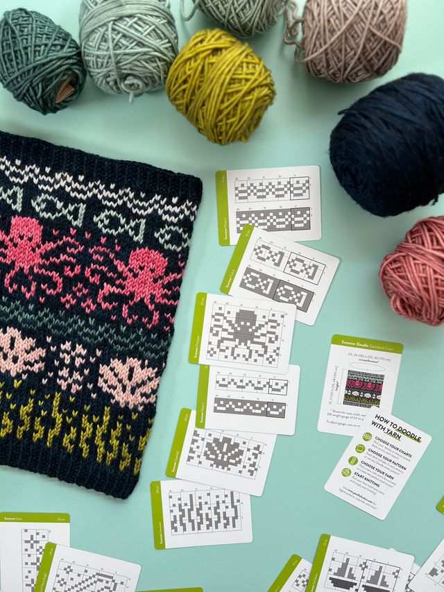 SUMMER DOODLE DECK BY PACIFIC KNIT CO.