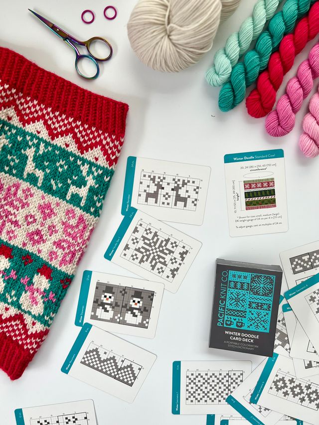 WINTER DOODLE DECK BY PACIFIC KNIT CO.