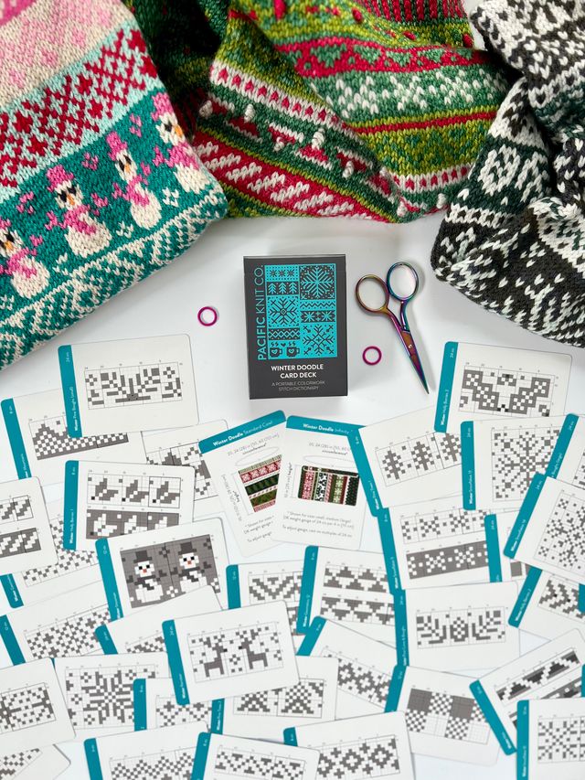 WINTER DOODLE DECK BY PACIFIC KNIT CO.