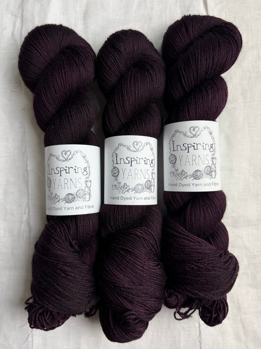 BLACKCURRANT JAM - MERINO SMOOTH SOCK 100G