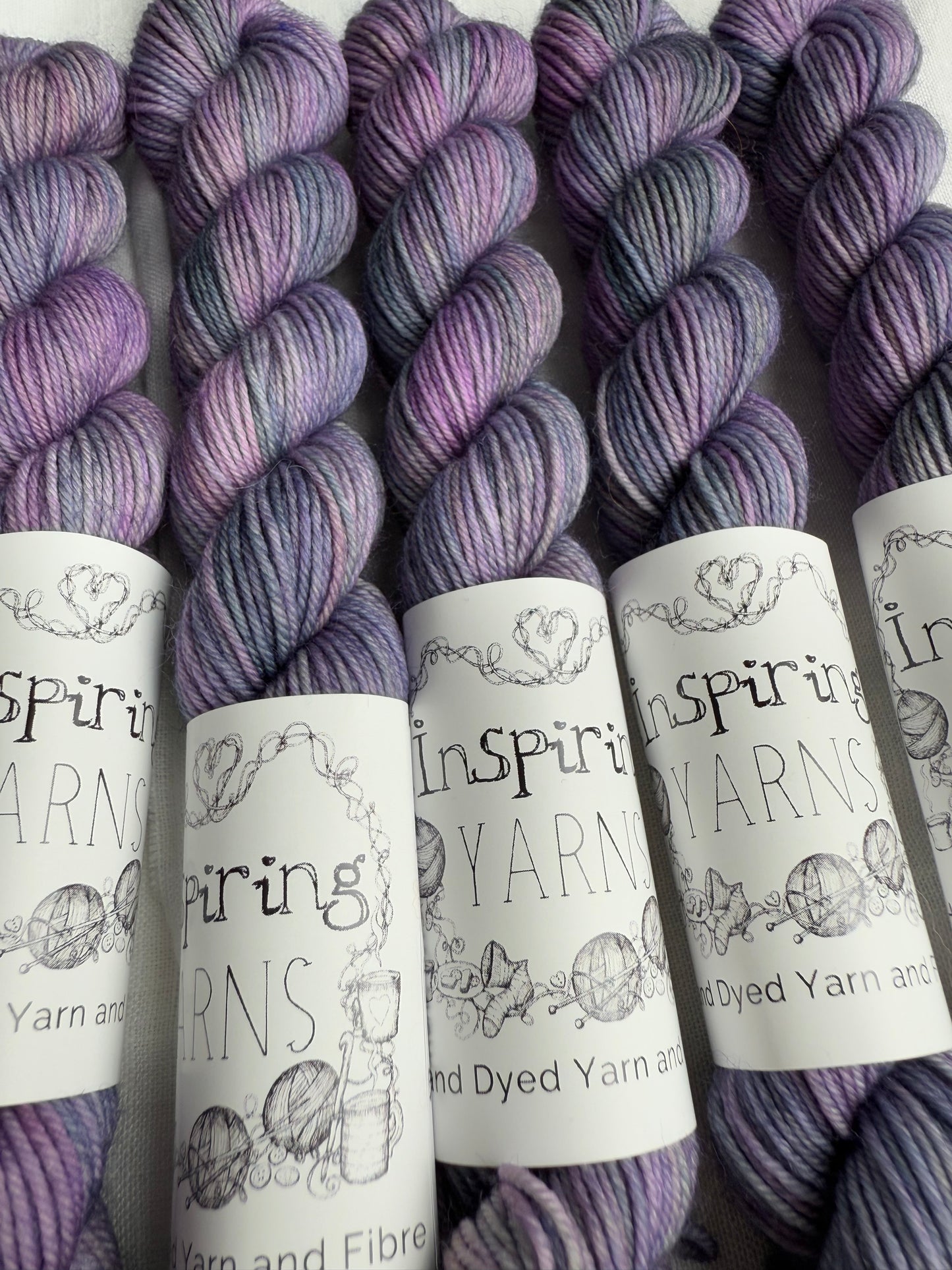 POLLY - MERINO SMOOTH SOCK 20G MINI - ROGUE BATCH