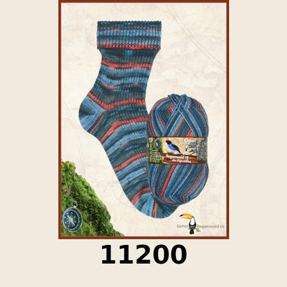 OPAL REGENWALD 18 DIE EXPEDITION 4PLY/SOCK