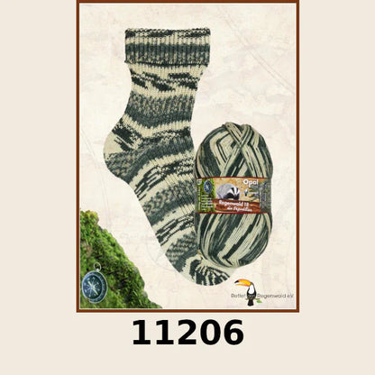 OPAL REGENWALD 18 DIE EXPEDITION 4PLY/SOCK