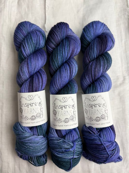 CORNFLOWER - MERINO SMOOTH SOCK 100G