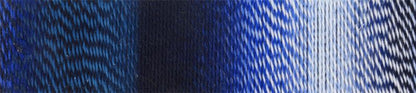 Image shows colour palette for  Schoppel Zauberball Crazy 4ply/sock.  The colour is 2099 Blue Break/Pause in Blau, with shades of light, medium and dark blue, and off-white.