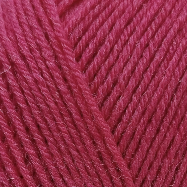 close up of pink yarn 
