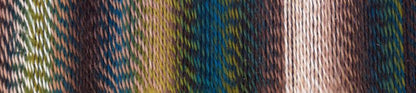 Image shows colour palette for  Schoppel Zauberball Crazy 4ply/sock.  The colour is 2250 Jacket and Trousers/Jacke wie Hose with shades of fawn, mid green, brown and neutrals.