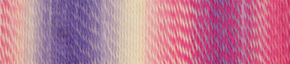 Image shows colour palette for  Schoppel Zauberball Crazy 4ply/sock.  The colour is 2254 Cloud No 8/Wolke 8,  with shades of pink, lilac and neutrals.