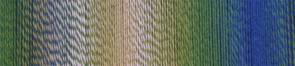 Image shows colour palette for Schoppel Zauberball Crazy 4ply/sock.  The colour is 2292 Shooting Star/Sternschnuppe,  with shades of blues, greens and neutrals.