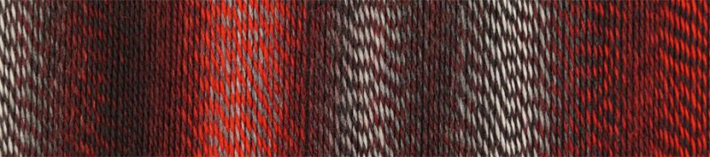 Image shows colour palette for  Schoppel Zauberball Crazy 4ply/sock.  The colour is 233 with shades of brown, orange, grey and cream.