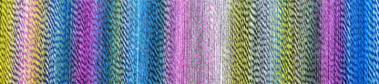 Image shows colour palette for Schoppel Zauberball Crazy 4ply/sock.  The colour is 2389 Anniversary Party/Jubilaumsparty, with shades of yellow, blue, pink and mauve.