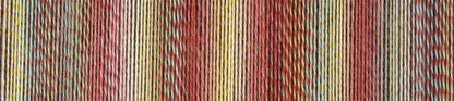 Image shows colour palette for  Schoppel Zauberball Crazy 4ply/sock.  The colour is 2545 Early Autumn by Kieran Foley, with shades of tan, yellow and light blue.