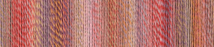 Image shows colour palette for  Schoppel Zauberball Crazy 4ply/sock.  The colour is , with shades of peach, pink and mauve.